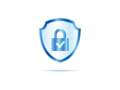 Security Sheild Icon for Digital SSL icon vector 스톡 일러스트