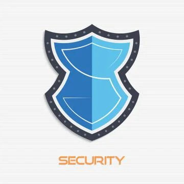 Security shield icon Stock Illustration
