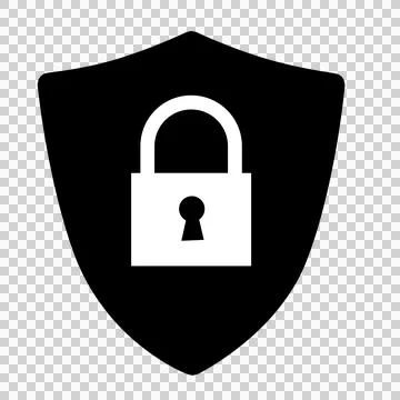 Security shield icons set 2 스톡 일러스트