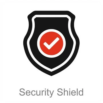 Security Shield Stock Illustration