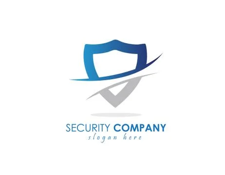 Security shield logo Stock Illustration