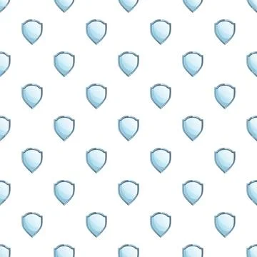 Security shield pattern protecting data and information Illustrazione stock