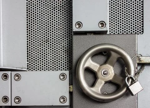 Security steel safe Stock Photos