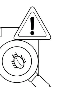 Security system and antivirus イラスト素材