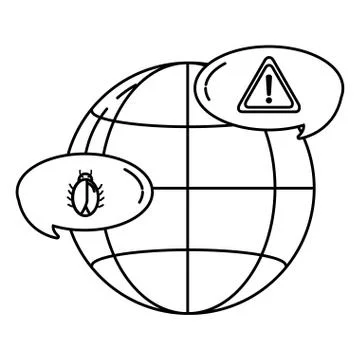 Security system and antivirus Stock Illustration