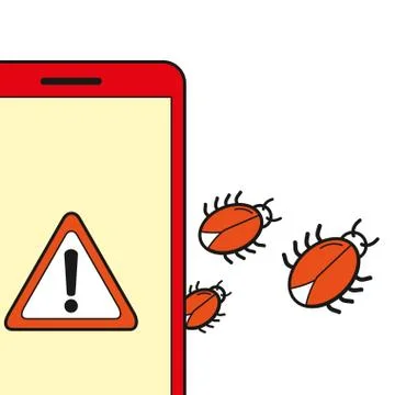 Security system and antivirus 库存插图