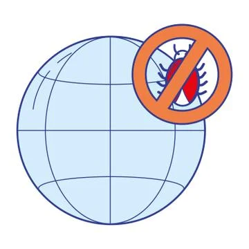 Security system and antivirus 스톡 일러스트