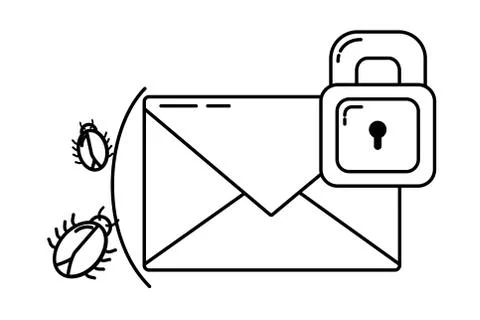 Security system and antivirus 스톡 일러스트