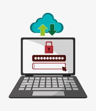 Security system and protection design Stock Illustration