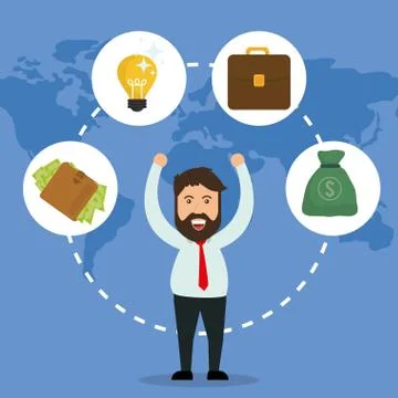 Security system and surveillance Stock Illustration