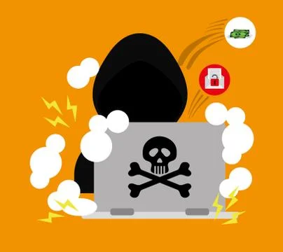 Security system and surveillance Stock Illustration