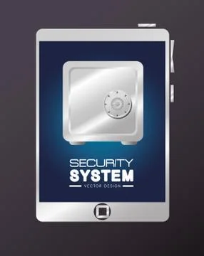 Security system and surveillance Stock Illustration