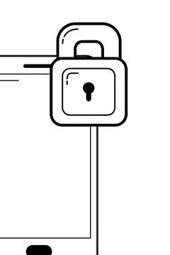 Security system cartoon イラスト素材