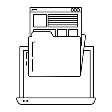 Security system cartoon Stock Illustration