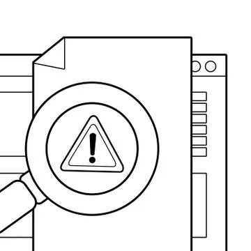 Security system cartoon 스톡 일러스트