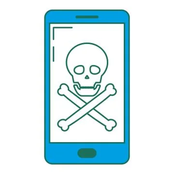 Security system cartoon Illustrazione stock