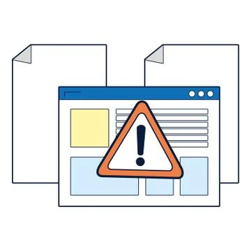 Security system cartoon 스톡 일러스트