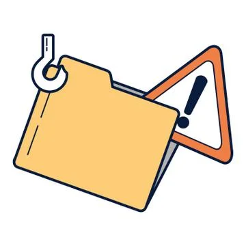 Security system cartoon Stock Illustration