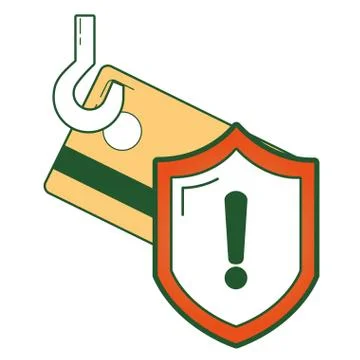Security system cartoon Stock Illustration