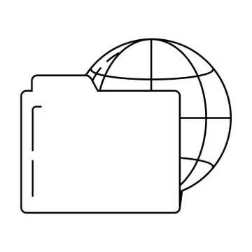 Security system cartoon Stockillustratie