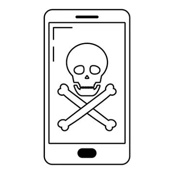 Security system cartoon Stock Illustration