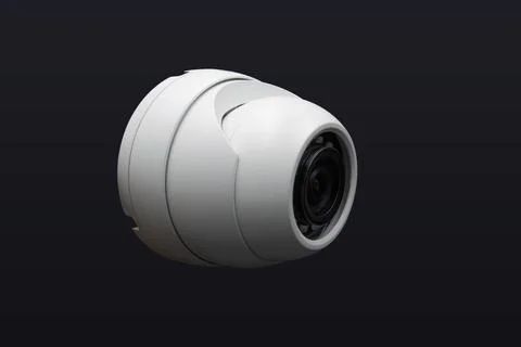 Security system with CCTV cameras Stock Photos