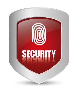 Security system design Stock Illustration