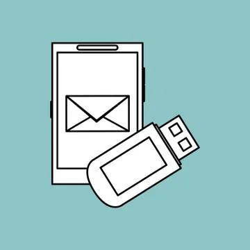 Security system design. protection icon. isolated illustration, vector Illustrazione stock