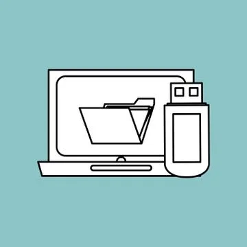 Security system design. protection icon. isolated illustration, vector Stock Illustration