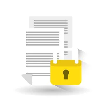 Security system design , vector illustration Illustrazione stock
