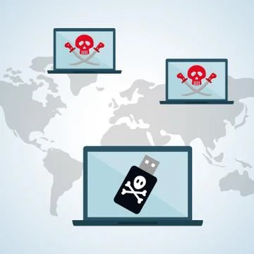 Security system design. warning icon. protection concept Illustrazione stock