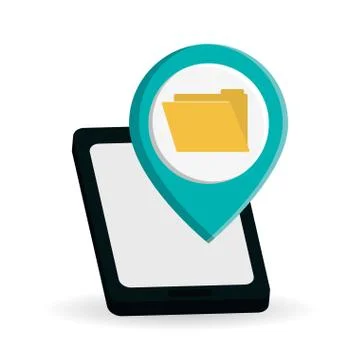 Security system icon over white background, vector illustration Ilustración de archivo