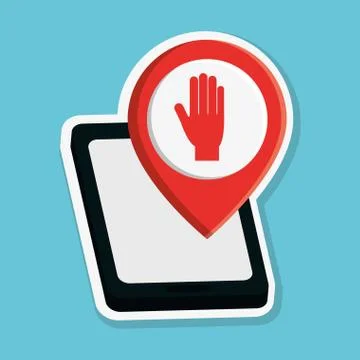 Security system icon over white background, vector illustration Ilustración de archivo