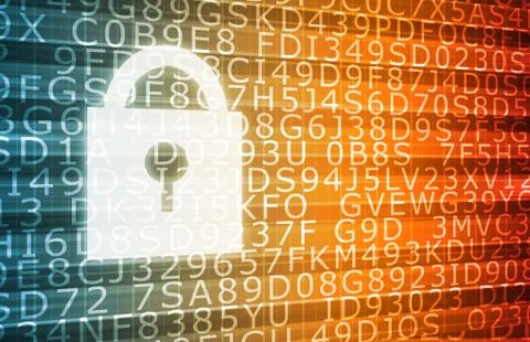 Security System Stock Illustration