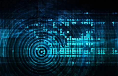 Security System Illustrazione stock