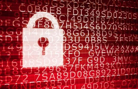 Security System Illustrazione stock