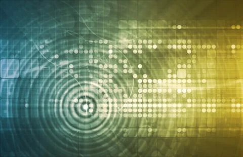 Security System Illustrazione stock