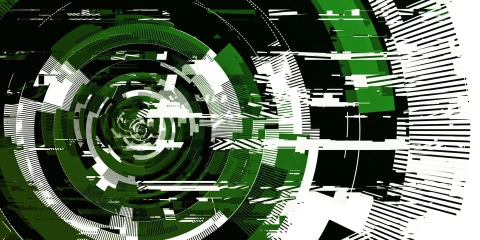 Security System Stock Illustration