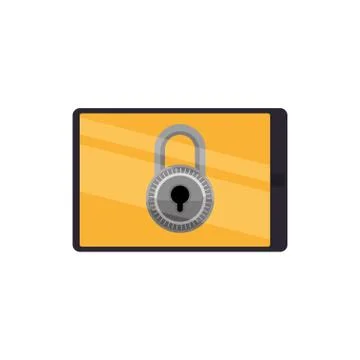 Security system technology 스톡 일러스트