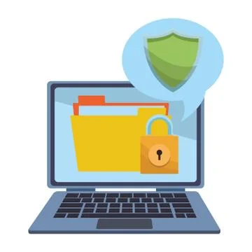 Security system technology Stock Illustration