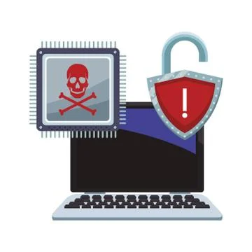 Security system technology Stock Illustration