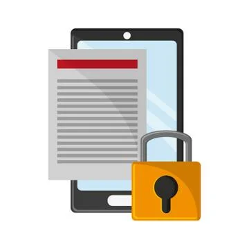 Security system technology Stock Illustration