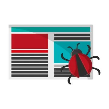 Security system technology Illustrazione stock