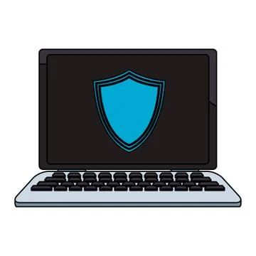 Security system technology Stockillustratie