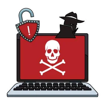 Security system technology Stock Illustration