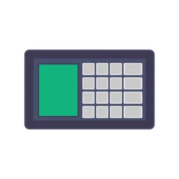Security system vector icon concept technology. Digital protection control ho Stockillustratie