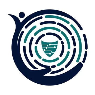 Security tech logo design template Icon Illustration Brand Identity Stock Illustration