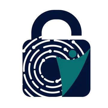 Security tech logo design template Icon Illustration Brand Identity Stock Illustration