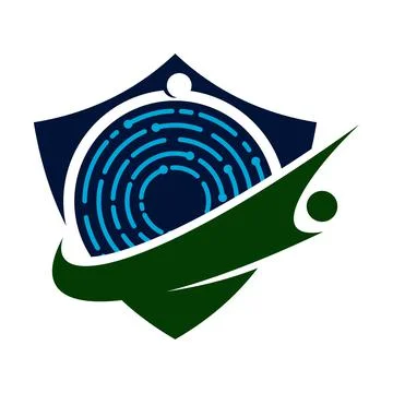 Security tech logo design template Icon Illustration Brand Identity Stock Illustration