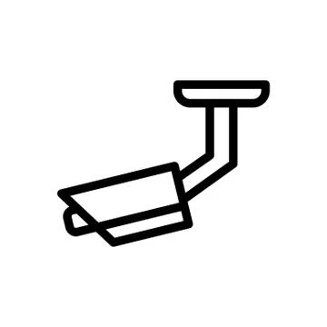 Security thin line icon Stock Illustration